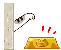 Ami Fat Cat Ami Cat Sticker