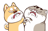 Ami Fat Cat Sticker