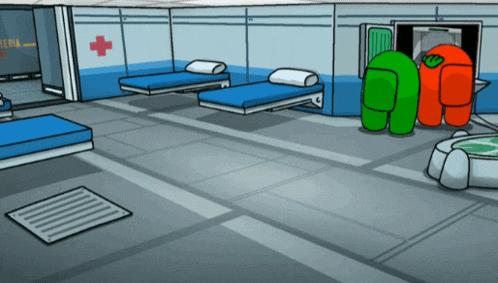 Among Us Yellow GIF