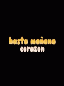 Amor Meu Hasta Mañana GIF