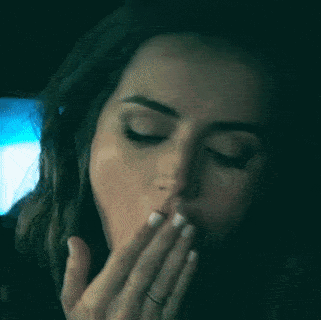 Ana De Armas Car Scene GIF