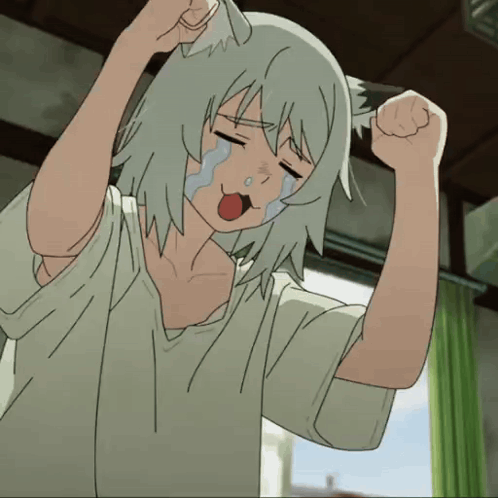 Angry Cat Girl GIF