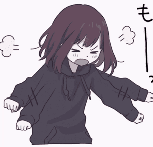 Angry Chibi GIF