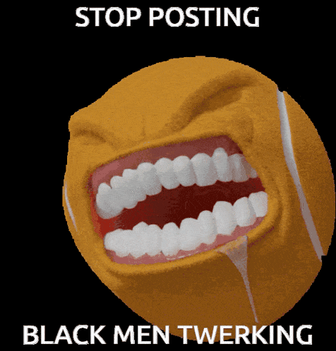 Angry Emoji Black Men Twerking GIF