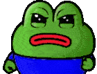 Angry Peepo Sticker