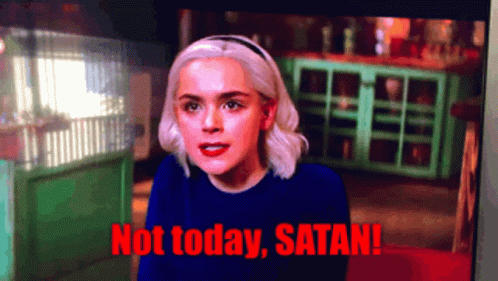 Angry Sabrina GIF