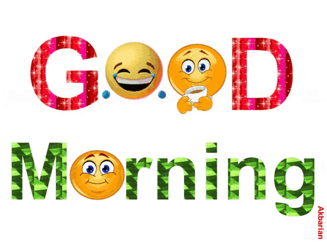 Animated Greeting Card Good Morning GIF