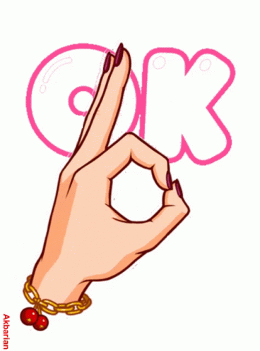 Animated Greeting Card Ok GIF