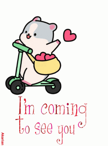 Animated Greeting Card See You GIF