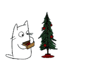 Animation Cat Sticker