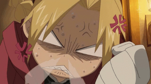 Anime Angry GIF