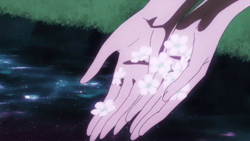 Anime Blumen GIF