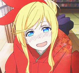 Anime Blushing GIF