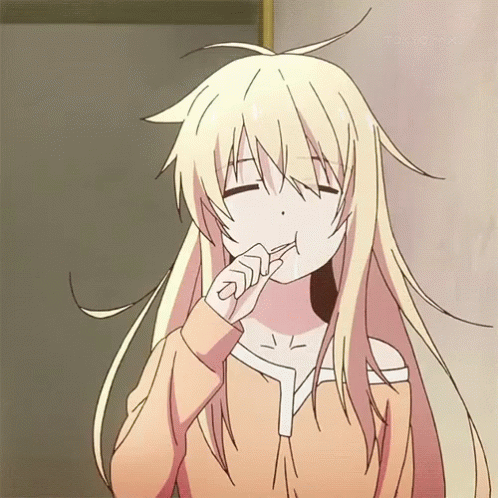 Anime Brush Teeth GIF