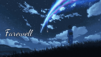 Anime Bye Anime Goodbye GIF