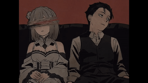 Anime Depressed Subaru GIF