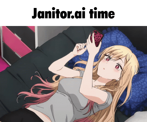 Anime Girl Janitor GIF