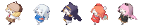 Anime Girls Sticker