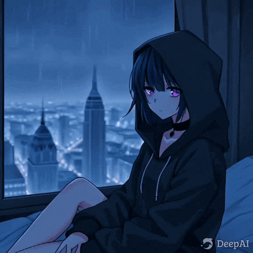 Anime Hoodie GIF