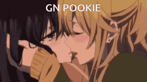 Anime Kiss GIF