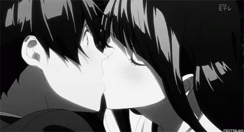 Anime Kiss GIF