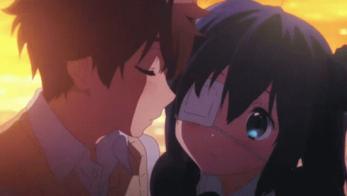 Anime Kiss GIF