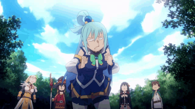 Anime Konosuba GIF