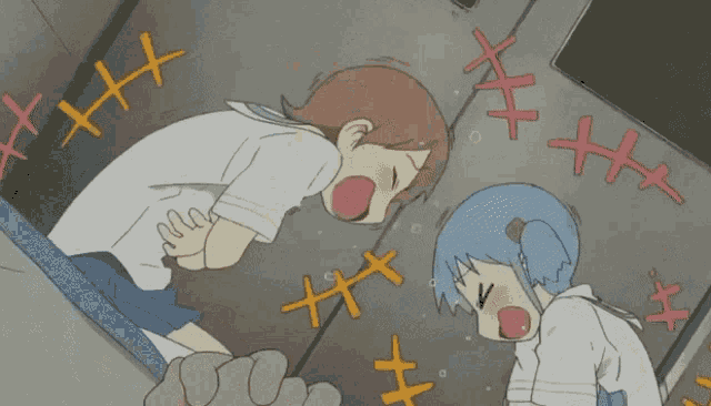 Anime Laughing Hysterically GIF