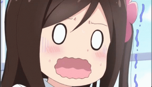 Anime Shocked GIF