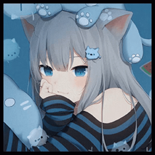 Anime Stare Stare Anime GIF