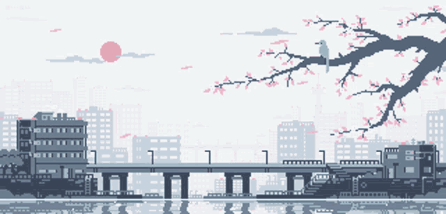 Anime Train GIF
