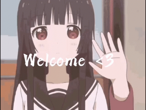 Anime Welcome GIF