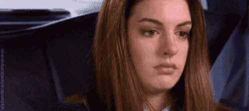 Anne Hathaway Sad GIF