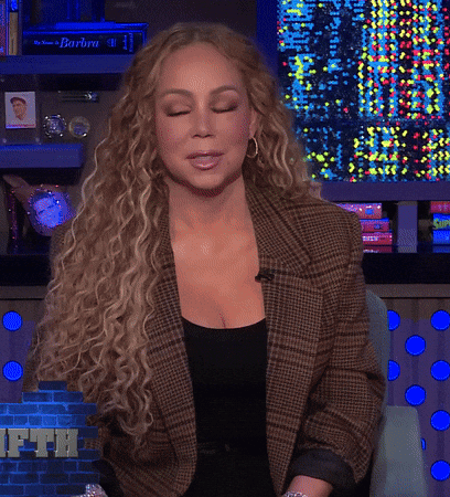 Annoyed Mariah Carey GIF