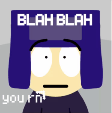 Annoying Blah Blah Blah GIF