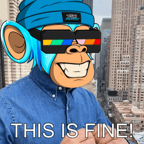 Anons This Is Fine GIF