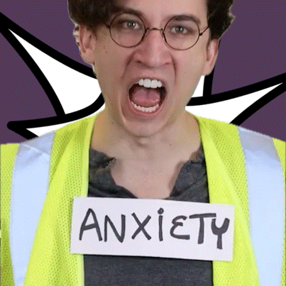 Anxiety Anxious GIF