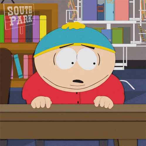 Anxious Eric Cartman GIF