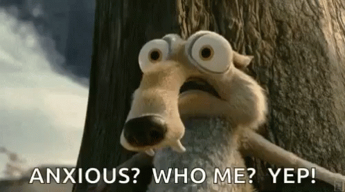 Anxious Scrat GIF