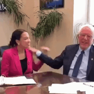 Aoc Bernie GIF