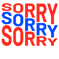 Apology Apology Message Sticker