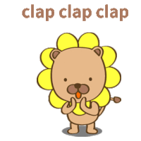 Applauses Clapping Sticker