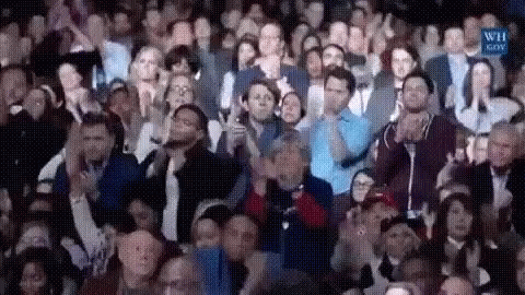 Applausi Collettivi Standing Obation GIF