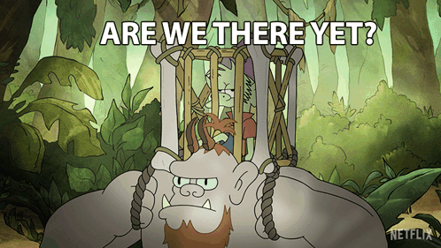 Are We There Yet No Elfo GIF