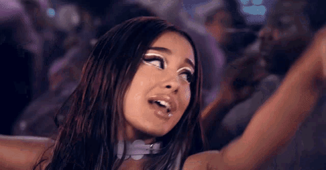 Ariana Grande Ariana Grande Rain On Me GIF