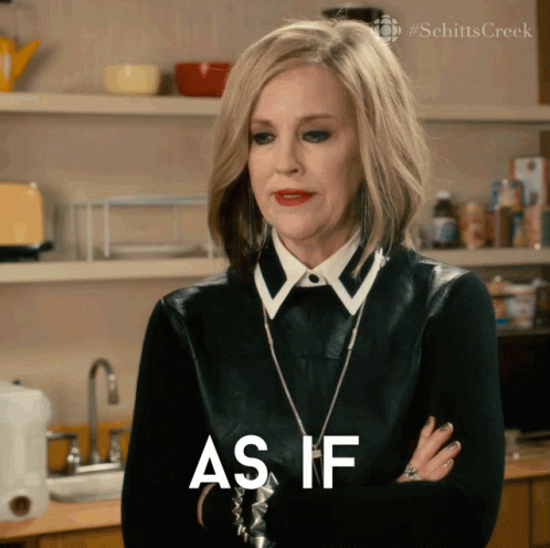 As If Moira Rose GIF