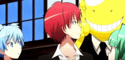 Assassins Classroom Smiling GIF