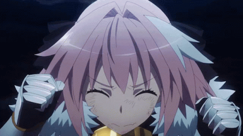 Astolfo Shocked GIF