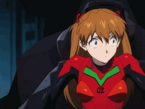 Asuka Neon Genesis Evangelion GIF