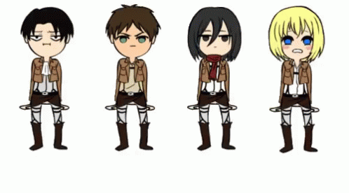 Attack On Titans Party Hard GIF